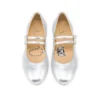 Jane Fille – Babetler – Lamine Nappa Deri – Gümüş – Çocuk Jane Fille – Babetler – Lamine Nappa Deri – Gümüş – Çocuk