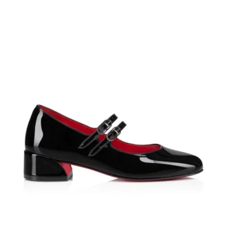 Jane Fille – Babetler – Sedefli Dana Derisi – Siyah – Çocuk Jane Fille – Babetler – Sedefli Dana Derisi – Siyah – Çocuk