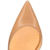 Jenlove – 100 Mm Bantlı Topuklu Ayakkabı – Kid Deri – Blush – Kadın