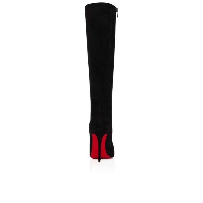 Kate Botta – 100 mm Botlar – Veau Velours – Siyah Kate Botta – 100 mm Botlar – Veau Velours – Siyah