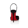 Kate Max O Sling – 100 mm Slingback Topuklu Ayakkabı – Krep Saten – Siyah – Kadın Kate Max O Sling – 100 mm Slingback Topuklu Ayakkabı – Krep Saten – Siyah – Kadın