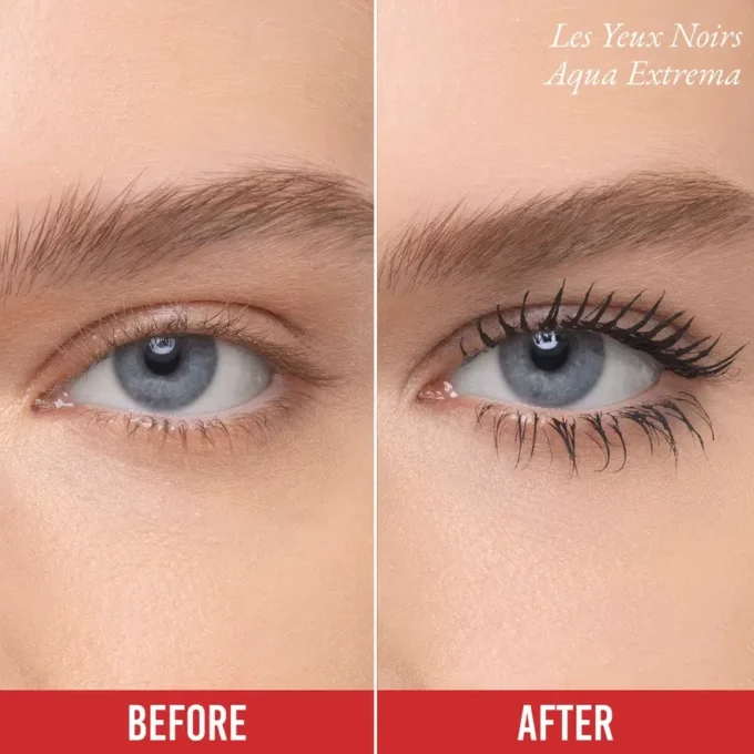 Les Yeux Noirs Aqua Extrema – Suya Dayanıklı Maskara – Siyah Amerika Birleşik Devletleri