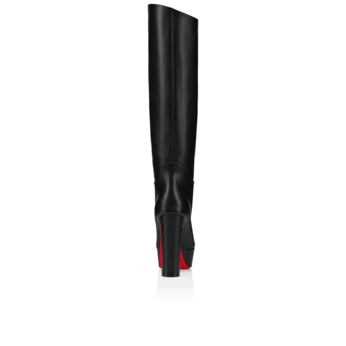 Loo Botta Alta – 130 mm Botlar – Dana Derisi – Siyah – Kadın Loo Botta Alta – 130 mm Botlar – Dana Derisi – Siyah – Kadın