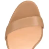 Loubi Queen – 120 mm Sandalet – Nappa Deri – Nude 1 – Kadın
