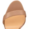 Loubi Queen Alta – 150 mm Bantlı Sandalet – Nappa Deri – Pembe – Kadın