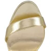 Loubigirl – 85 mm Bantlı Sandalet – Deri – Platine – Kadın Loubigirl – 85 mm Bantlı Sandalet – Deri – Platine – Kadın
