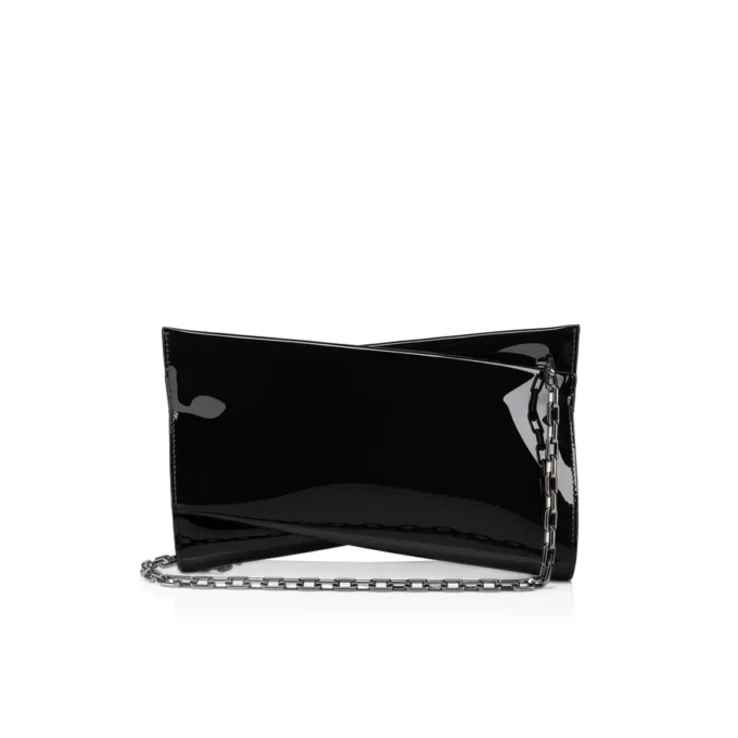 Loubitwist – Clutch – Sedefli Deri – Siyah Loubitwist – Clutch – Sedefli Deri – Siyah