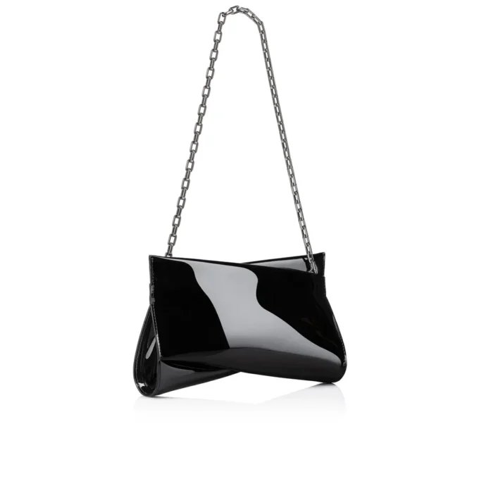 Loubitwist – Clutch – Sedefli Deri – Siyah Loubitwist – Clutch – Sedefli Deri – Siyah