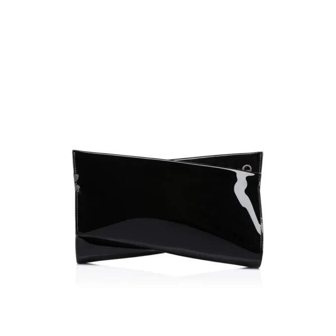 Loubitwist – Clutch – Sedefli Deri – Siyah Loubitwist – Clutch – Sedefli Deri – Siyah