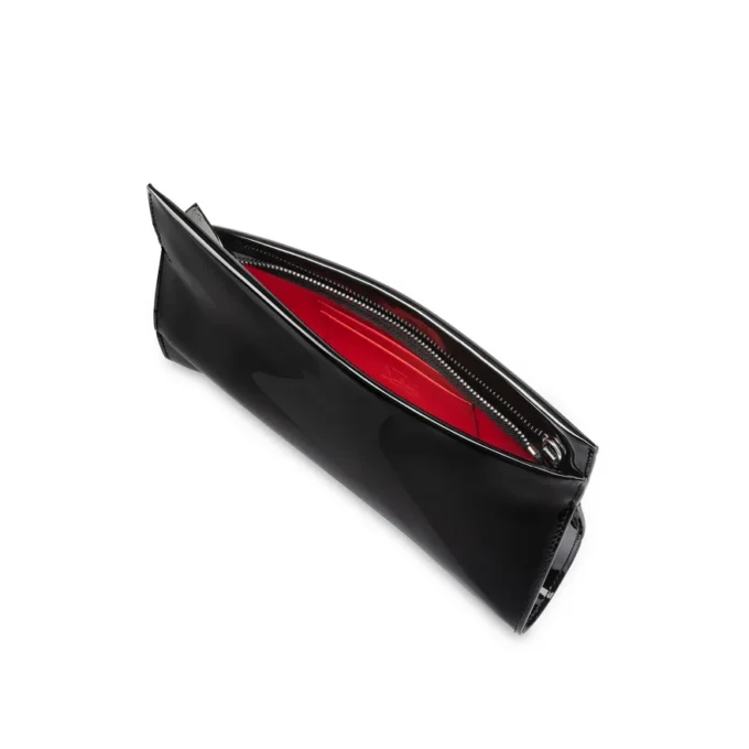 Loubitwist – Clutch – Sedefli Deri – Siyah Loubitwist – Clutch – Sedefli Deri – Siyah