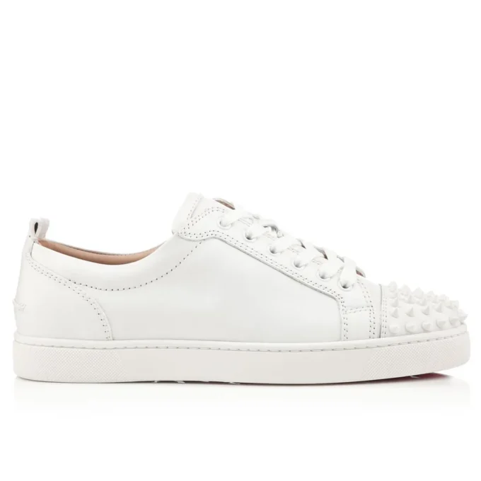 Louis Junior Spikes – Spor Ayakkabılar – Dana Derisi ve Çiviler – Beyaz – Erkek Louis Junior Spikes – Spor Ayakkabılar – Dana Derisi ve Çiviler – Beyaz – Erkek