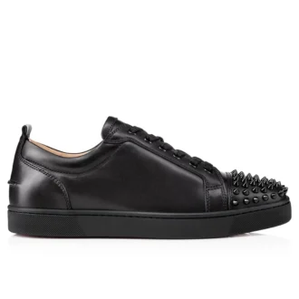 Louis Junior Spikes – Spor Ayakkabılar – Dana Derisi ve Çiviler – Siyah – Erkek Louis Junior Spikes – Spor Ayakkabılar – Dana Derisi ve Çiviler – Siyah – Erkek