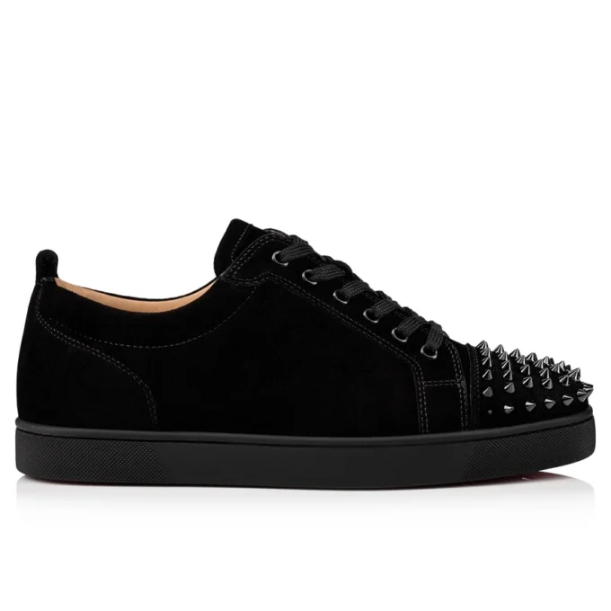 Louis Junior Spikes – Spor Ayakkabılar – Veau Velours – Siyah – Erkek Louis Junior Spikes – Spor Ayakkabılar – Veau Velours – Siyah – Erkek