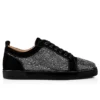 Louis Junior Strass – Spor Ayakkabılar – Süet Dana Derisi ve Strass – Siyah – Erkek Louis Junior Strass – Spor Ayakkabılar – Süet Dana Derisi ve Strass – Siyah – Erkek