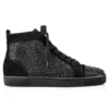 Louis Strass – Spor Ayakkabılar – Dana Kadife ve Strass – Siyah – Erkek Louis Strass – Spor Ayakkabılar – Dana Kadife ve Strass – Siyah – Erkek