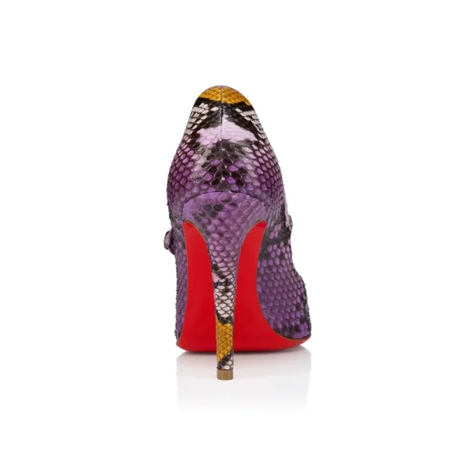 Mary Fannylove – 100 mm Mary Janes – Gradyan Piton Deri – Rhapsody Sarı – Kadın Mary Fannylove – 100 mm Mary Janes – Gradyan Piton Deri – Rhapsody Sarı – Kadın