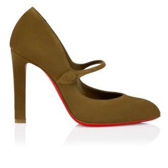 Mary Fannylove – 100 mm Topuklu Ayakkabı – Veau Velours – Bronzo – Kadın Mary Fannylove – 100 mm Topuklu Ayakkabı – Veau Velours – Bronzo – Kadın