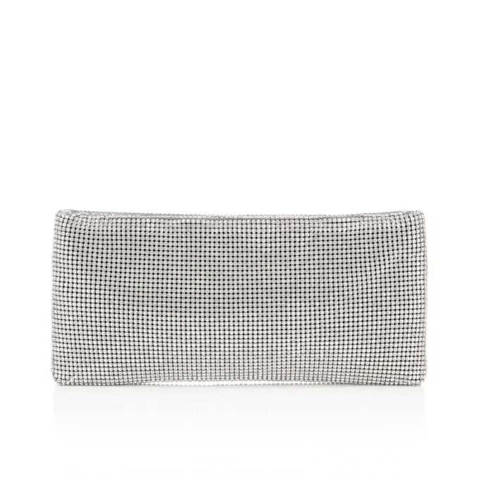 Maykimay – Clutch – File ve Strass – Gümüş Maykimay – Clutch – File ve Strass – Gümüş