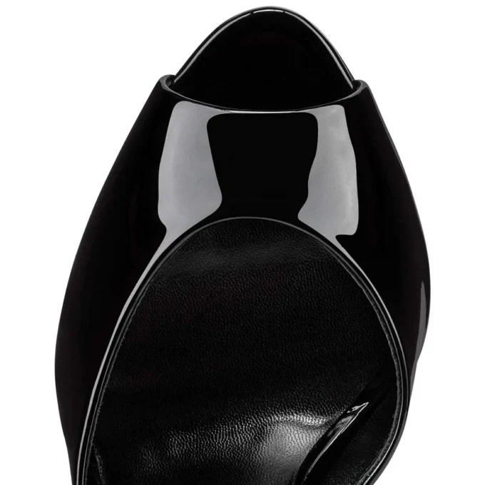Me Dolly – 100 mm Mule – Siyah Sütlaklı Dana Derisi – Kadın Me Dolly – 100 mm Mule – Siyah Sütlaklı Dana Derisi – Kadın