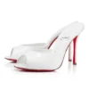 Me Dolly – 100 mm Mule – Suni Deri – Bianco – Kadın Me Dolly – 100 mm Mule – Suni Deri – Bianco – Kadın