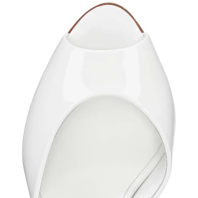 Me Dolly – 100 mm Mule – Suni Deri – Bianco – Kadın Me Dolly – 100 mm Mule – Suni Deri – Bianco – Kadın