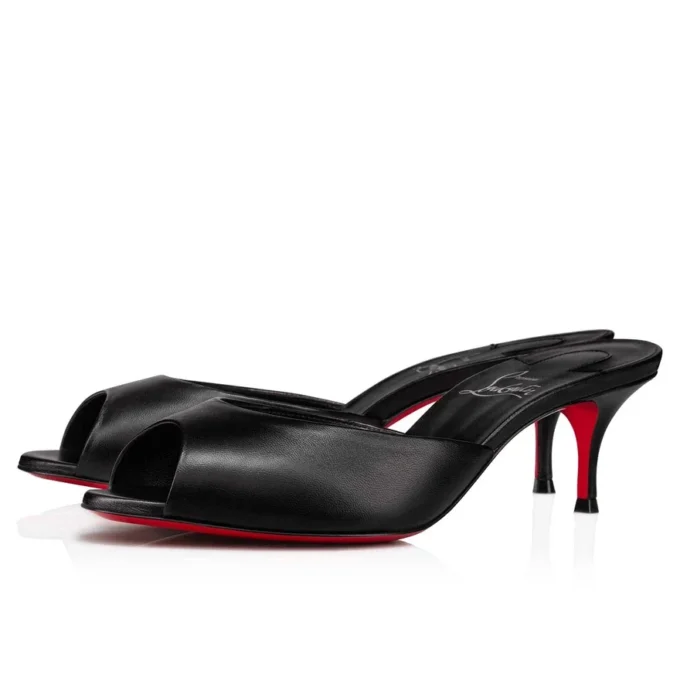 Me Dolly – 55 mm Mule – Kuzu Nappa Deri – Siyah – Kadın Me Dolly – 55 mm Mule – Kuzu Nappa Deri – Siyah – Kadın