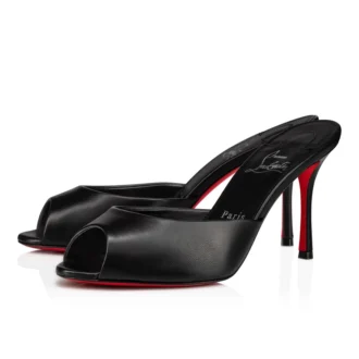 Me Dolly – 85 mm Mule – Nappa Deri – Siyah – Kadın Me Dolly – 85 mm Mule – Nappa Deri – Siyah – Kadın