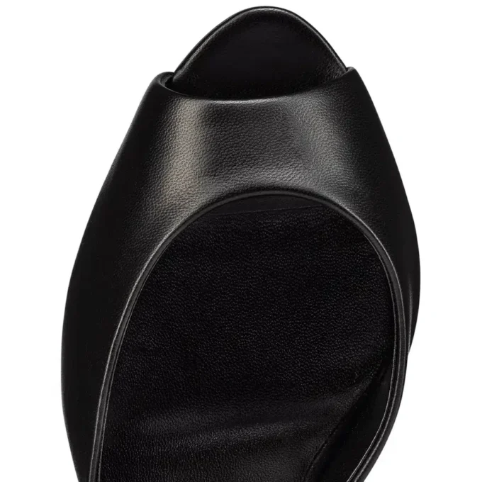 Me Dolly – 85 mm Mule – Nappa Deri – Siyah – Kadın Me Dolly – 85 mm Mule – Nappa Deri – Siyah – Kadın