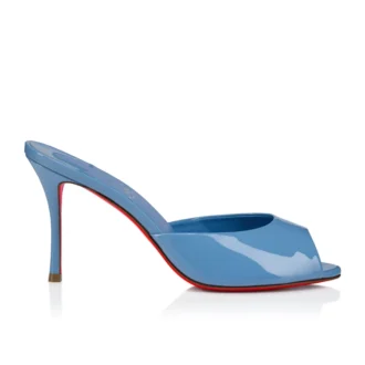Me Dolly – 85 mm Mule – Patent Dana Derisi – Ceruleo – Kadın Me Dolly – 85 mm Mule – Patent Dana Derisi – Ceruleo – Kadın