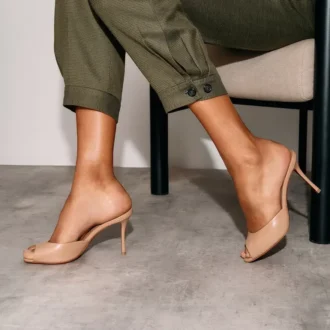 Me Dolly – 85 mm Mules – Nappa Deri – Blush – Kadın Me Dolly – 85 mm Mules – Nappa Deri – Blush – Kadın