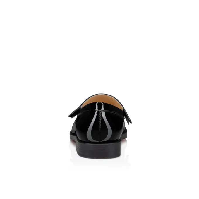 Mini Penny – Loafer – Parlak Dana Derisi ve Süet – Siyah – Çocuk