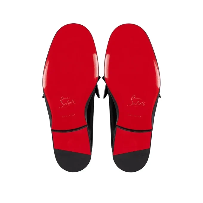 Mini Penny – Loafer – Parlak Dana Derisi ve Süet – Siyah – Çocuk
