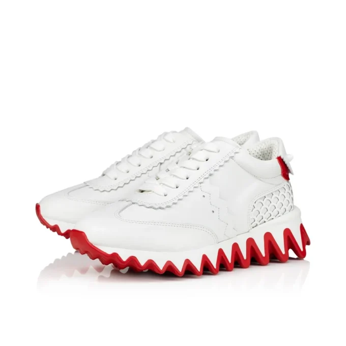 Mini Shark – Spor Ayakkabılar – Dana Derisi – Bianco – Çocuk