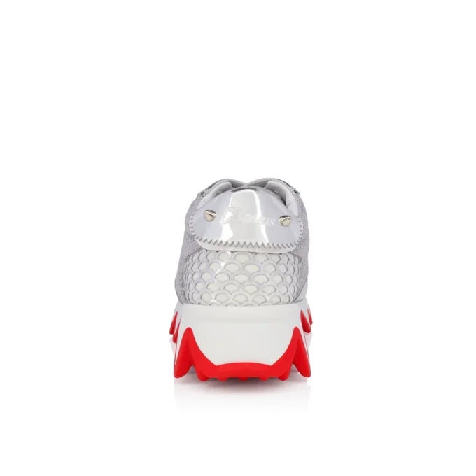 Mini Shark – Spor Ayakkabılar – Dana Derisi – Gümüş – Çocuk