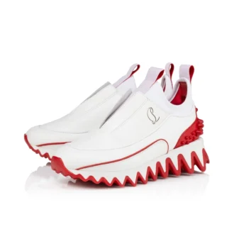 Mini Sharkyloub – Spor Ayakkabılar – Dana Derisi ve Neopren – Bianco – Çocuk