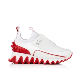 Mini Sharkyloub – Spor Ayakkabılar – Dana Derisi ve Neopren – Bianco – Çocuk