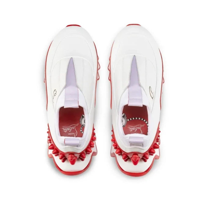 Mini Sharkyloub – Spor Ayakkabılar – Dana Derisi ve Neopren – Bianco – Çocuk