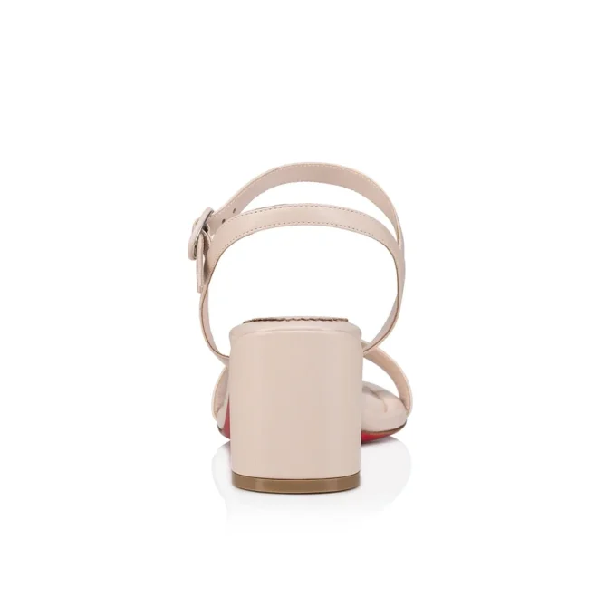 Miss Jane Sandalet – 55 mm Sandaletler – Nappa Deri – Leche – Kadın