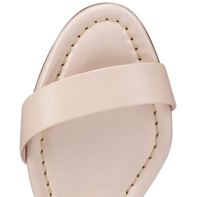 Miss Jane Sandalet – 55 mm Sandaletler – Nappa Deri – Leche – Kadın