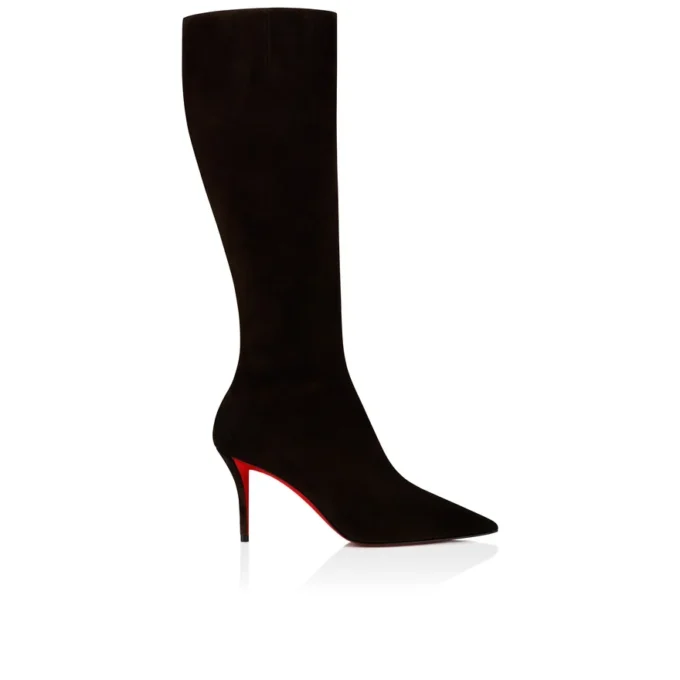 Miss Z Botta – 80 Mm Botlar – Veau Velours – Cafa – Kadın Miss Z Botta – 80 Mm Botlar – Veau Velours – Cafa – Kadın