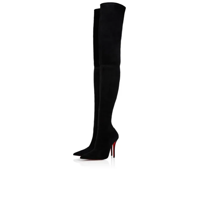 Miss Z Botta Alta – 100 Mm Botlar – Dana Kadife – Siyah – Kadın Miss Z Botta Alta – 100 Mm Botlar – Dana Kadife – Siyah – Kadın