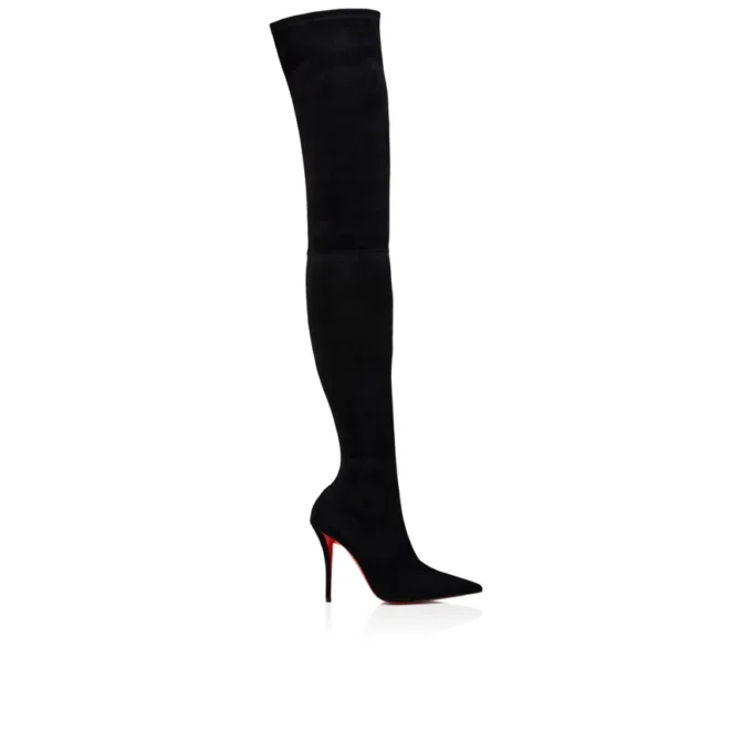 Miss Z Botta Alta – 100 Mm Botlar – Dana Kadife – Siyah – Kadın Miss Z Botta Alta – 100 Mm Botlar – Dana Kadife – Siyah – Kadın