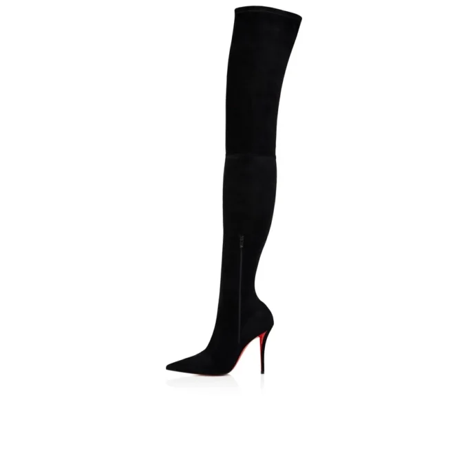 Miss Z Botta Alta – 100 Mm Botlar – Dana Kadife – Siyah – Kadın Miss Z Botta Alta – 100 Mm Botlar – Dana Kadife – Siyah – Kadın
