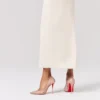 Miss Z Degrastrass Perla – 100 Mm Topuklu Ayakkabı – File, Nappa Deri, Strass ve İnciler – Blush – Kadın Miss Z Degrastrass Perla – 100 Mm Topuklu Ayakkabı – File, Nappa Deri, Strass ve İnciler – Blush – Kadın