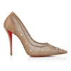 Miss Z Degrastrass Perla – 100 Mm Topuklu Ayakkabı – File, Nappa Deri, Strass ve İnciler – Blush – Kadın Miss Z Degrastrass Perla – 100 Mm Topuklu Ayakkabı – File, Nappa Deri, Strass ve İnciler – Blush – Kadın