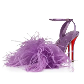 Miss Z Poupi – 100 Mm Bantlı Sandalet – Krep Saten – Rhapsody – Kadın