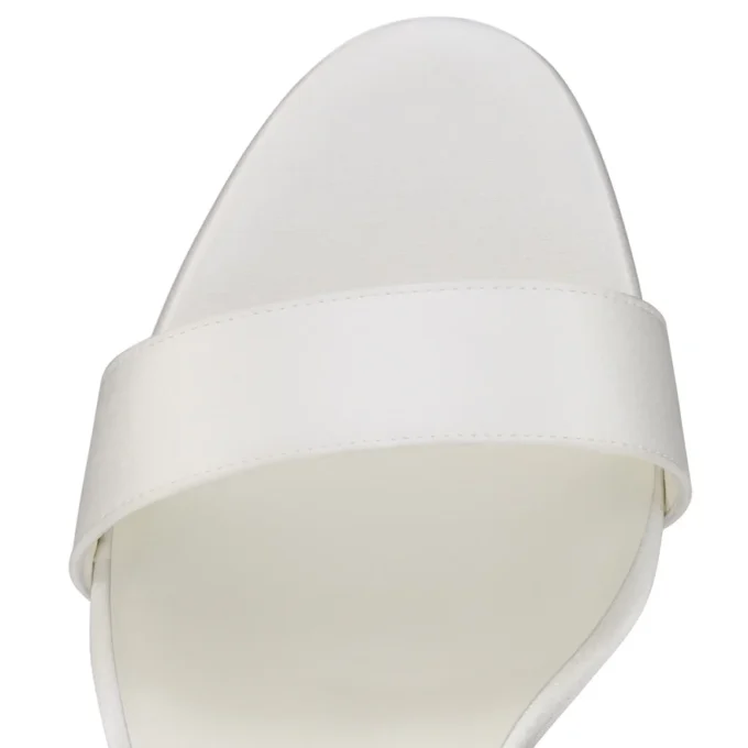 Miss Z Sandal Du Desert – 100 Mm Bantlı Sandalet – Krep Saten – Fildişi – Kadın Miss Z Sandal Du Desert – 100 Mm Bantlı Sandalet – Krep Saten – Fildişi – Kadın