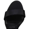 Miss Z Sandal Du Desert – 100 mm Bantlı Sandalet – Krep Saten – Siyah – Kadın Miss Z Sandal Du Desert – 100 mm Bantlı Sandalet – Krep Saten – Siyah – Kadın