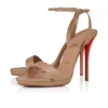 Miss Z Sandal Queen – 120 mm Bantlı Sandalet – Kuzu Nappa Deri – Blush – Kadın Miss Z Sandal Queen – 120 mm Bantlı Sandalet – Kuzu Nappa Deri – Blush – Kadın