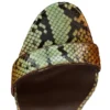 Miss Z Sandalet – 100 mm Bantlı Sandaletler – Gradyan Piton Deri – Palio Haiiro – Kadın Miss Z Sandalet – 100 mm Bantlı Sandaletler – Gradyan Piton Deri – Palio Haiiro – Kadın